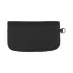 SLIM CLUTCH WITH LEATHER INTERIOR