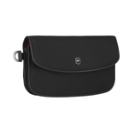 SLIM CLUTCH WITH LEATHER INTERIOR