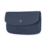 SLIM CLUTCH WITH LEATHER INTERIOR