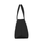 LARGE CARRY-ALL TOTE WITH TABLET POCKET, BLACK