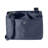 SLIM SHOULDER BAG, BLUE