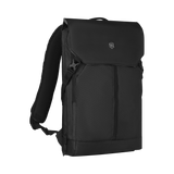 FLAPOVER LAPTOP BACKPACK, BLACK