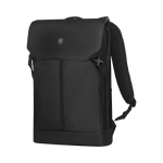 FLAPOVER LAPTOP BACKPACK, BLACK