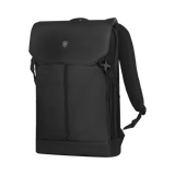 FLAPOVER LAPTOP BACKPACK, BLACK