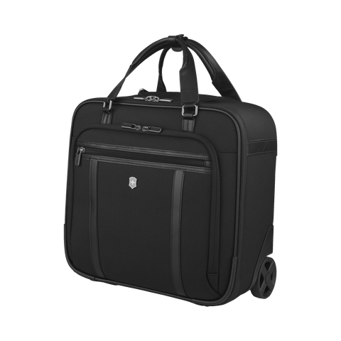 WHEELED BUSINESS BRIEF COMPACT, BLACK