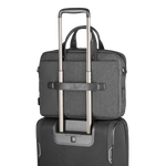 ARCHITECTURE URBAN2 BRIEFCASE, MELANGE GREY/ BLACK