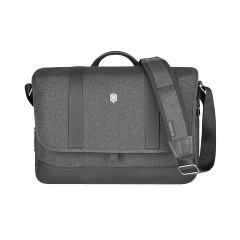 ARCHITECTURE URBAN2 MESSENGER, MELANGE GREY/ BLACK